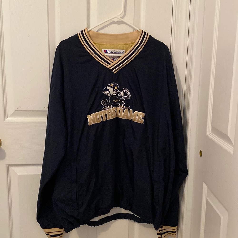 University of Notre Dame Vintage Embroidered Jacket | Champion